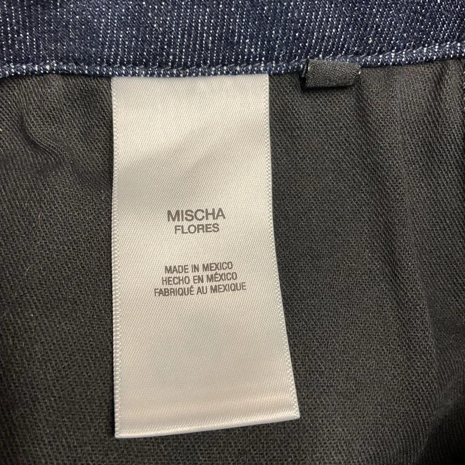 Favorite Daughter Women's‎ Mischa Skirt in Flores Denim Size 6/23 Side Slit NEW Blue - Image 15