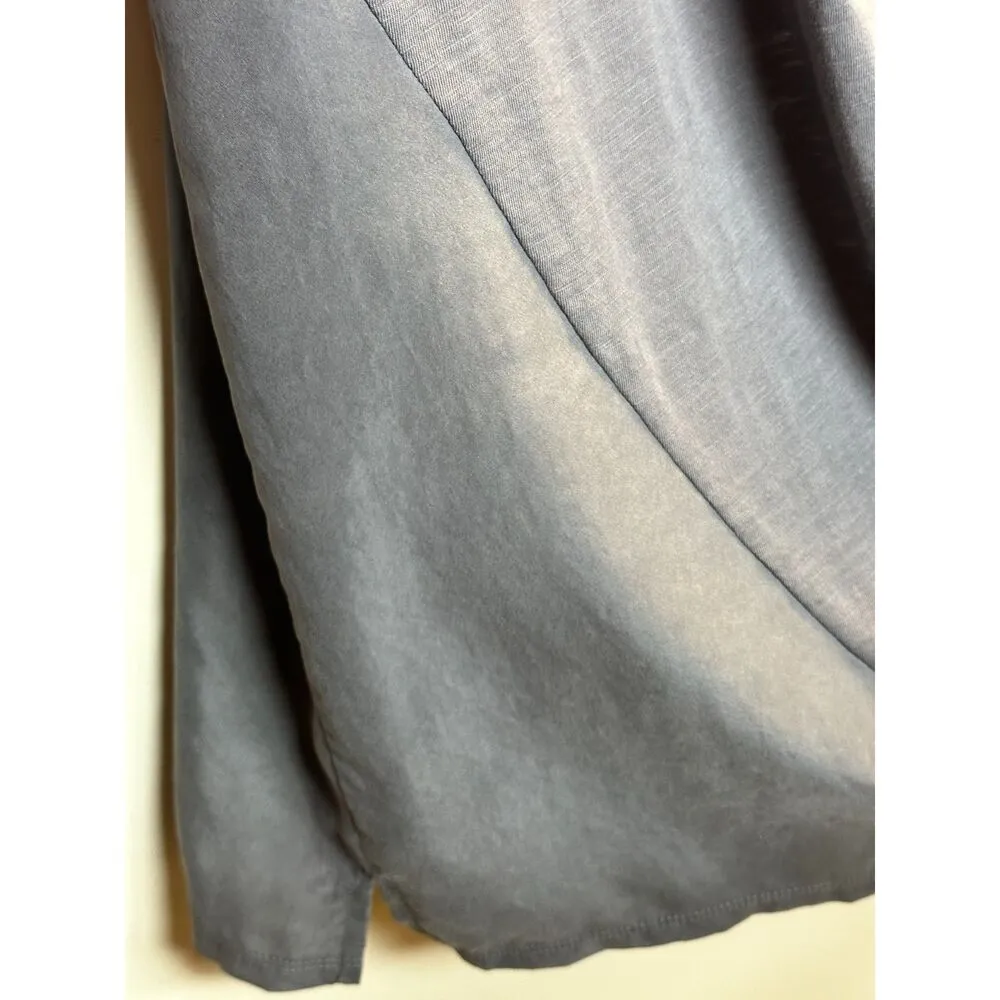 Garnet Hill Women's Size XL Black Open Front Cardigan Long Sleeve EUC - Image 6