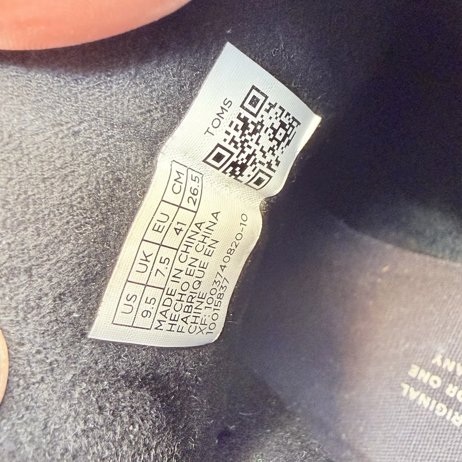 TOMS Melrose Waterproof Black Leather Wedge Heel Ankle Boots 10015837 Women 9.5 - Image 9