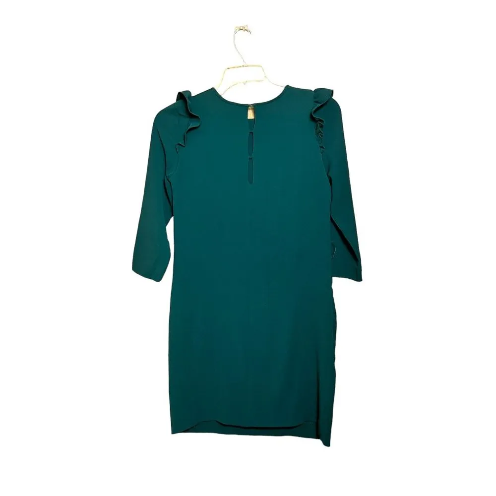 H&M Women's Forest Green Dress - Image 2