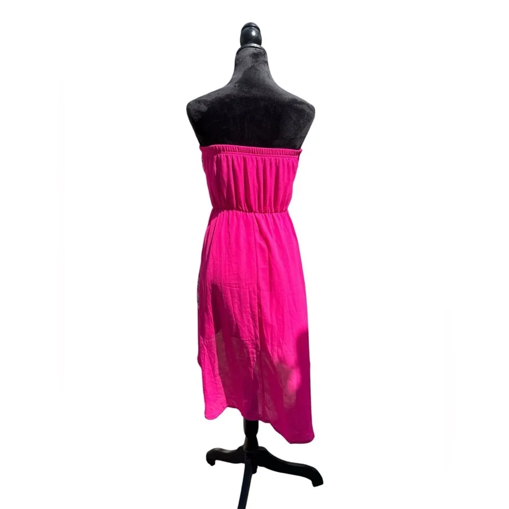 My Michelle Pink Strapless Women Dress Size Small - Image 5