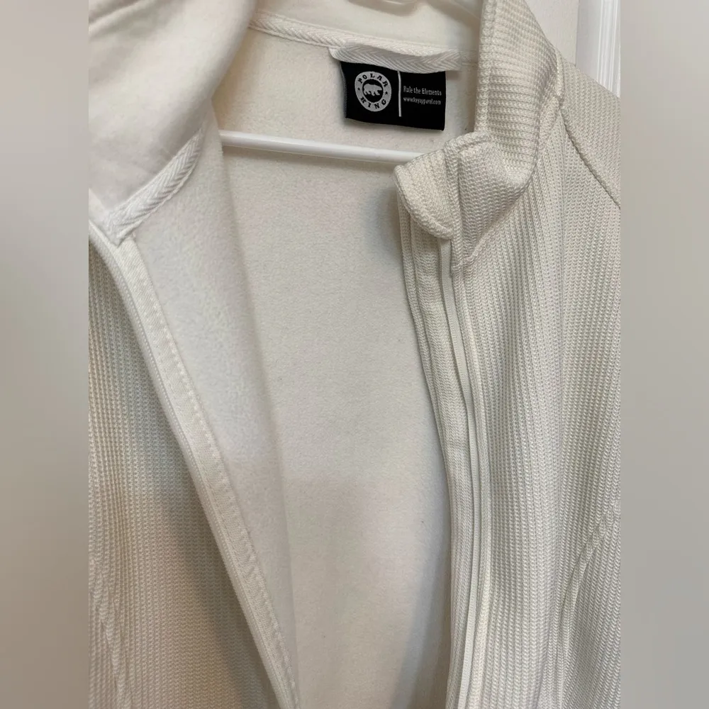 Polar King Key Marmaton Women's Work Jacket Ivory White Size XL - Image 6