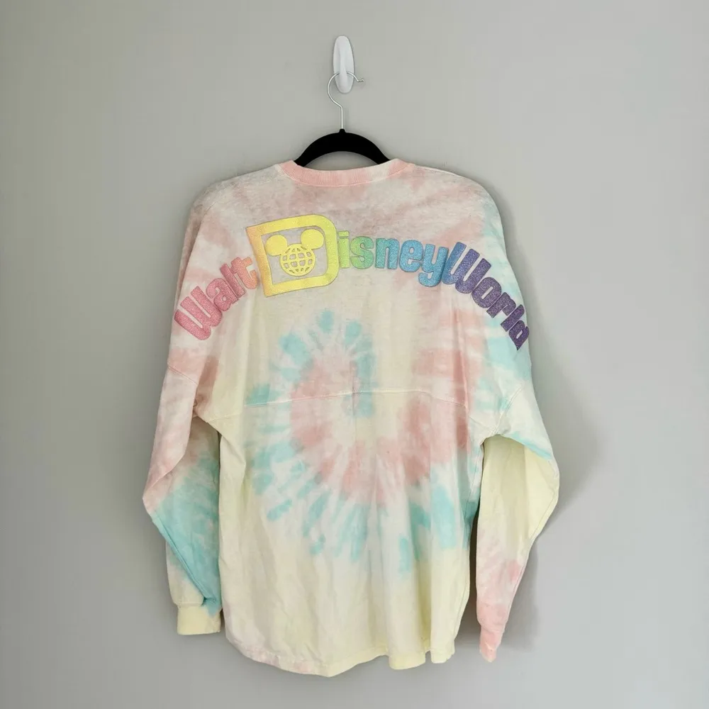 Parks Disney World Spirit Jersey Cotton Candy Tie Dye Shirt - Image 7