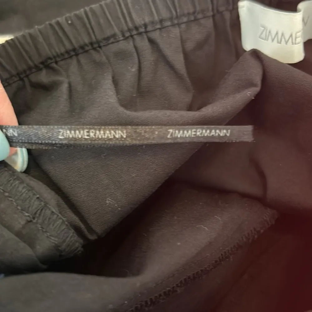 Zimmerman Black Belted Joggers - Image 8