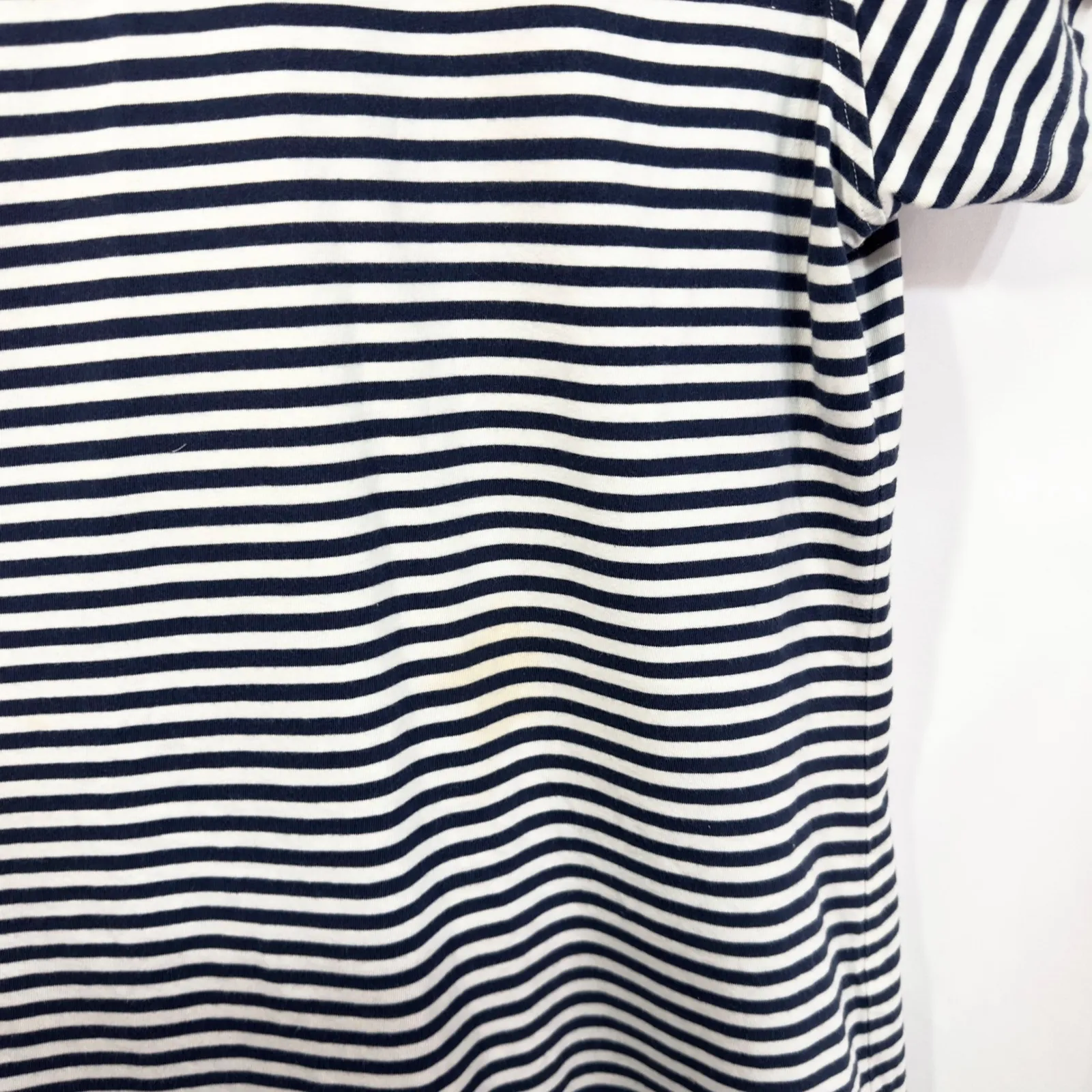 VTG Tommy Hilfiger‎ XL Dress Striped Polo y2k 90s Prep Casual Short Sleeve 681 - Image 9