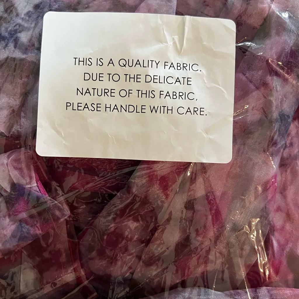 NWT Lulus women’s maxi organza dress gown. Size medium Purple - Image 6