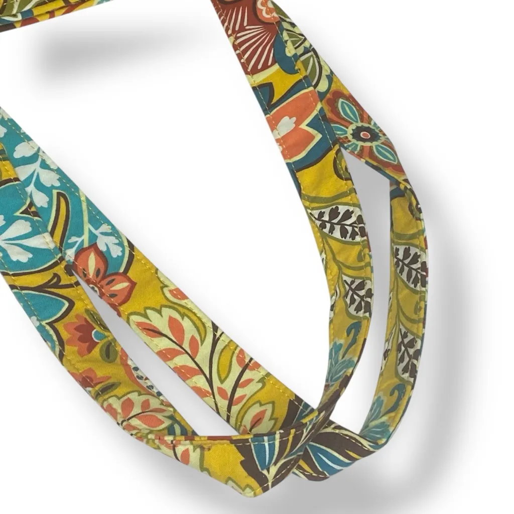 NWOT Vera Bradley Laura Tote in Provençal Retired 2013 Yellow Floral Paisley - Image 14