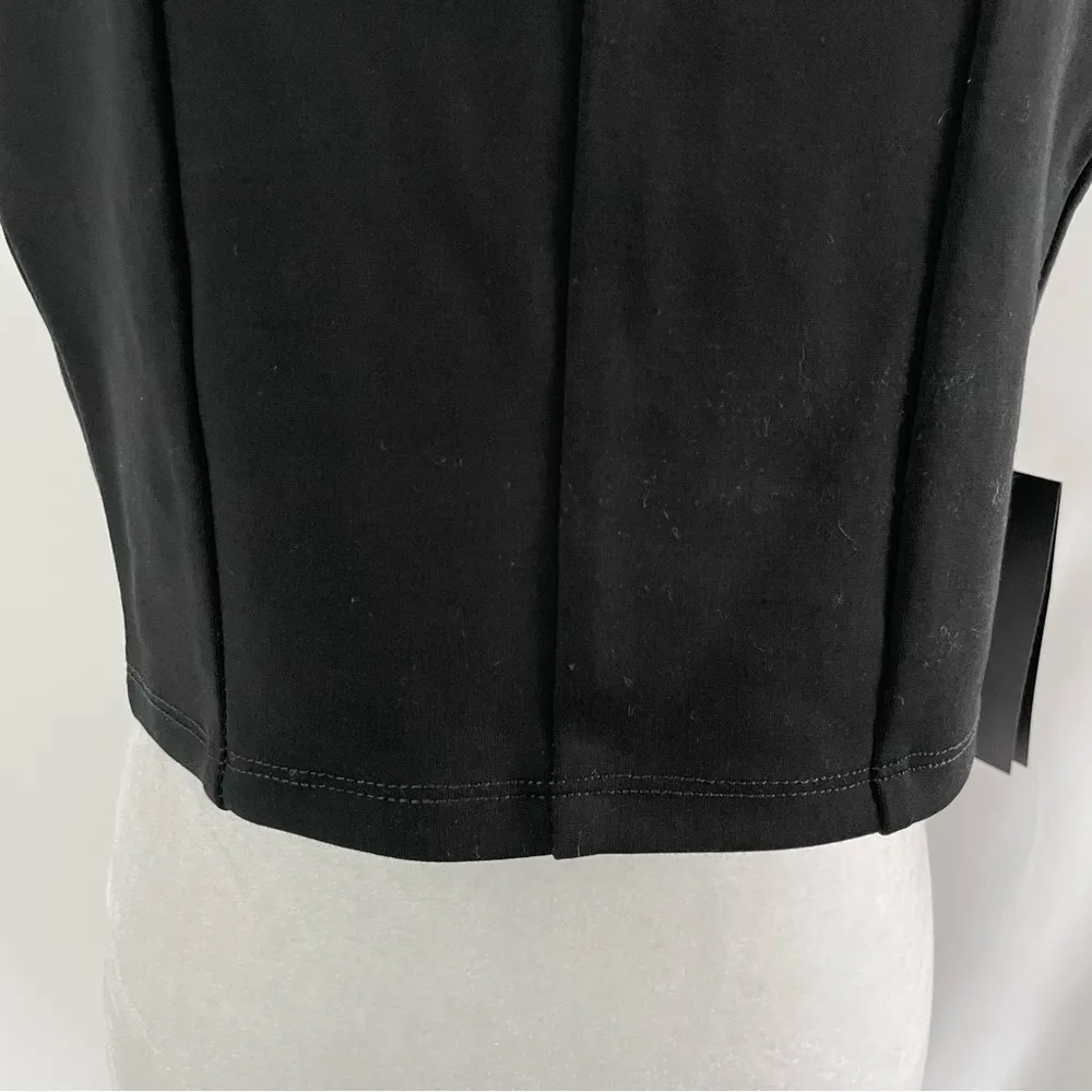 New 11 Honore Shayla Cropped Tank Top Black Size 14 / Size 16 - Image 10