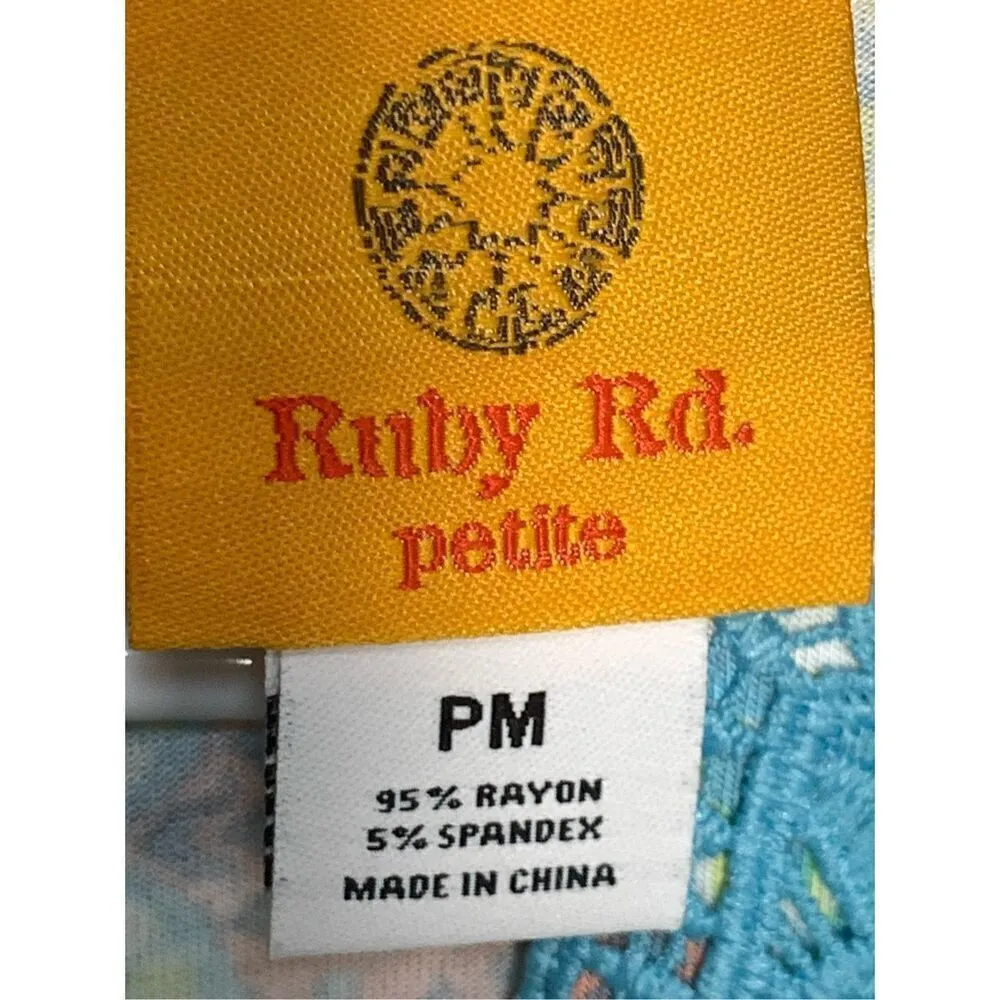 Ruby Rd. Women's Damask Split V - Image 4