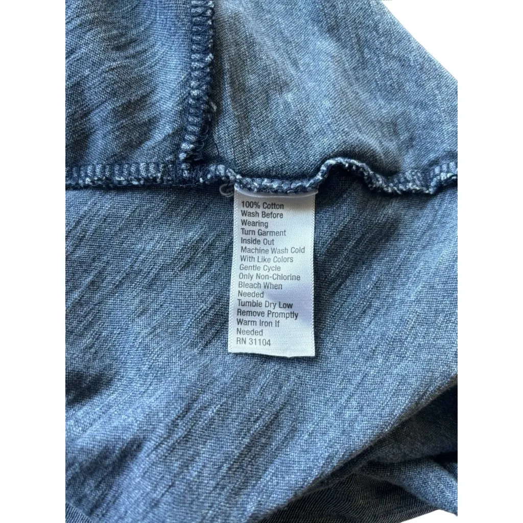 True Craft Women's Denim Blue Cold Shoulder Top - Image 7