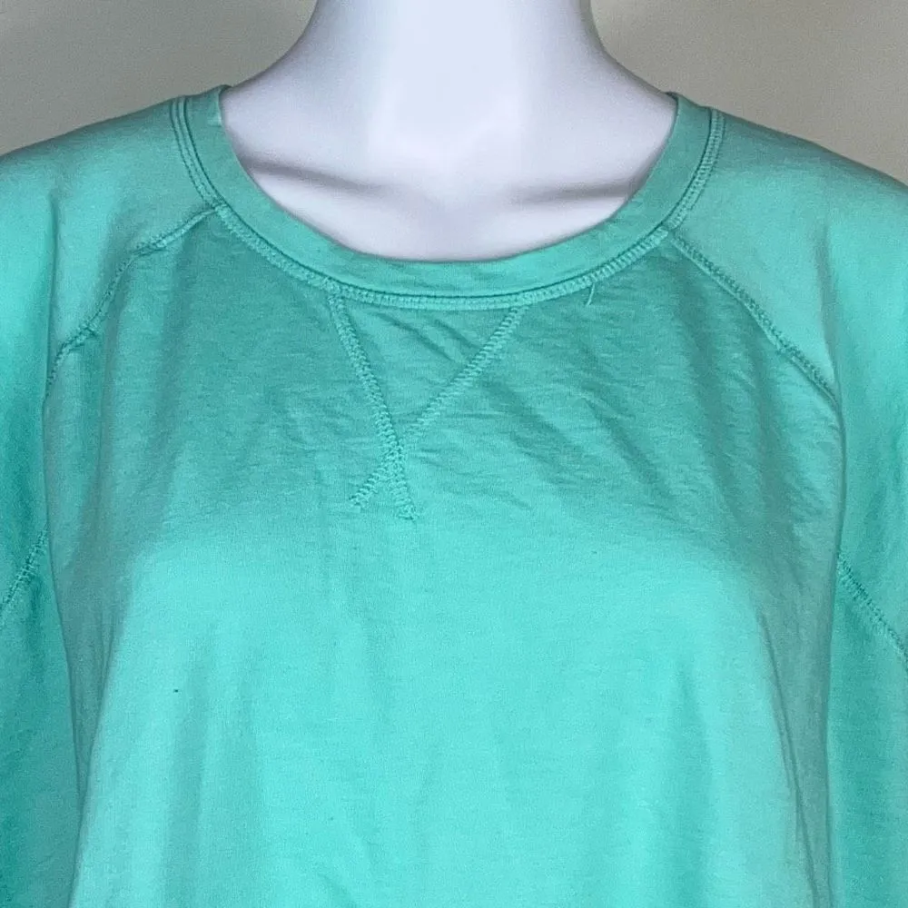 Lane Bryant Livi Activewear Poof Short Sleeve Banded Bottom Slub Shirt (18/20) - Image 2