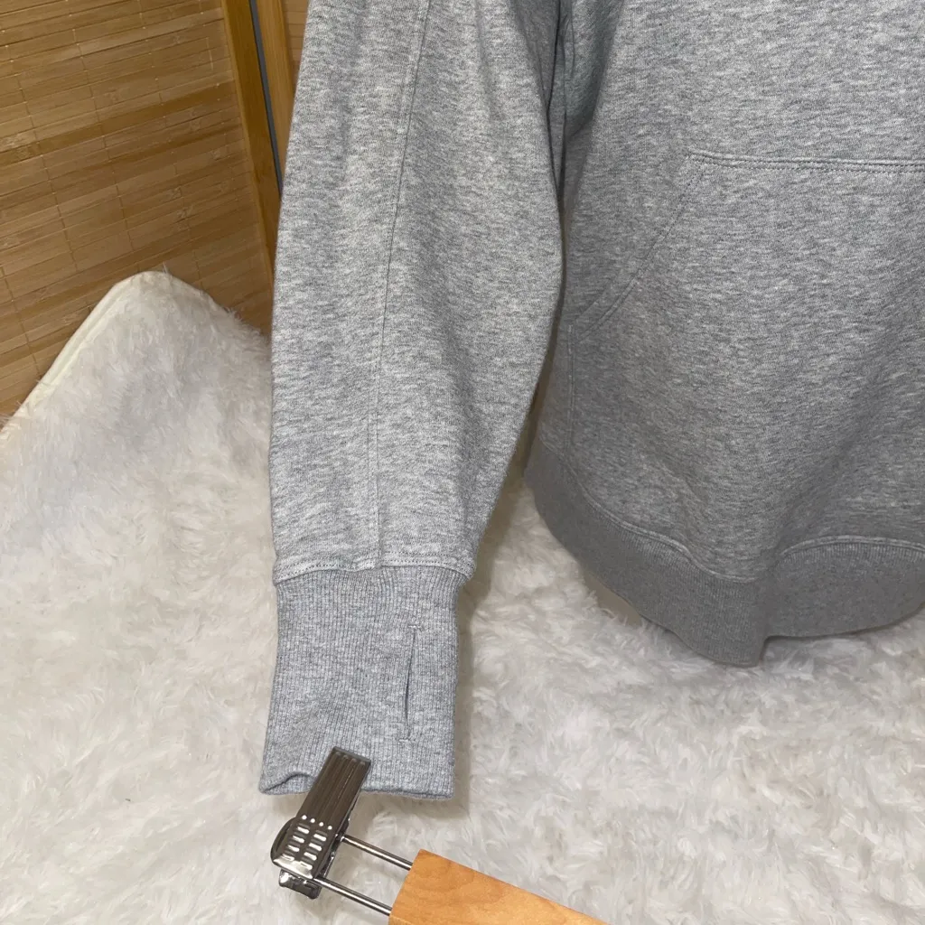 JoyLab joy lab gray hoodie hooded sweatshirt EUC woman’s small thumb holes - Image 2