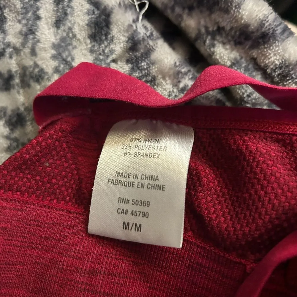 Spalding M/M Pink Heathered Sports Bra - Image 5