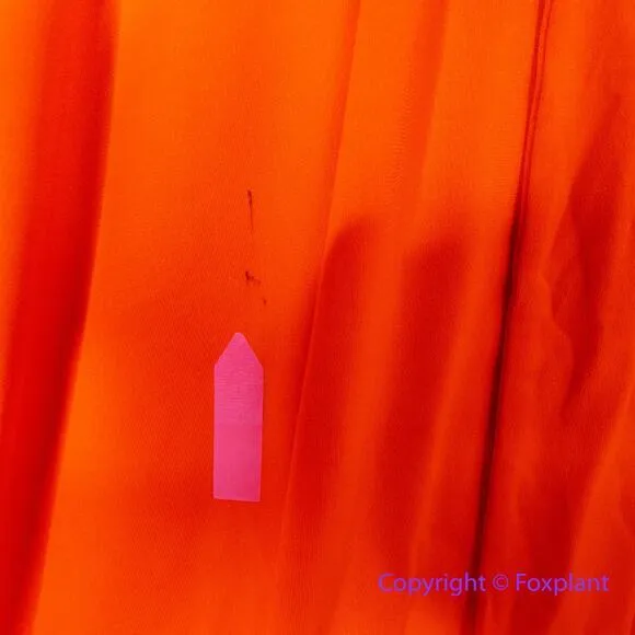 New! Eloquii orange red tie front V neck bell sleeve dress, size 20 - Image 4