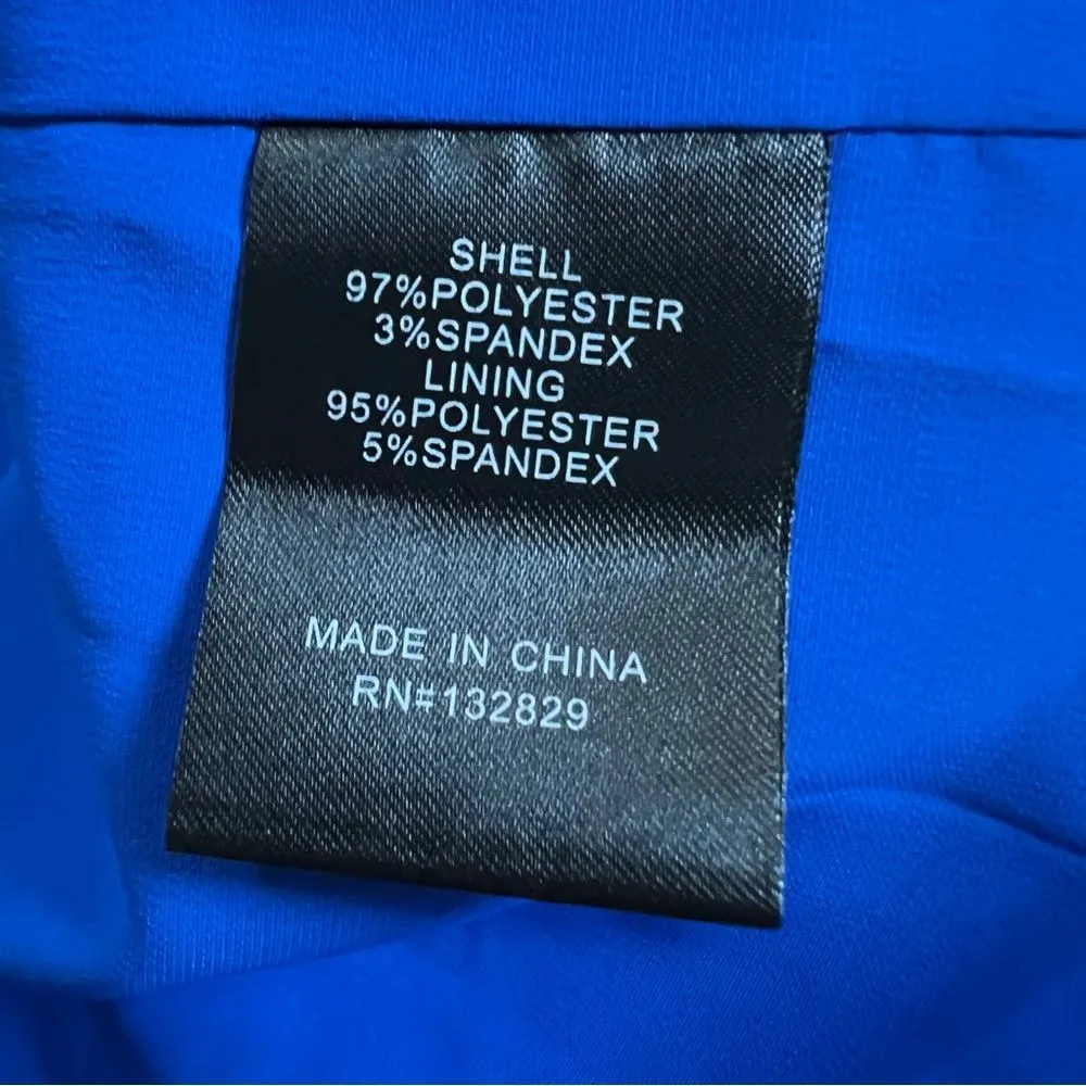 NBD X NAVEN Zola Cobalt Blue Cut Out Sweetheart Mini Dress NWT Small - Image 9