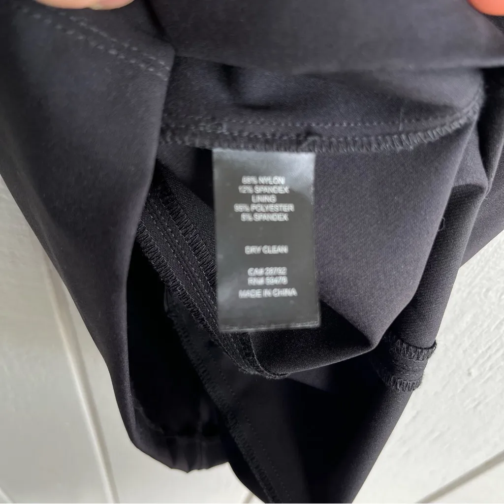 Camila Coelho Organza Puff Sleeve Flocked Dot Mini Dress Black XS - Image 10