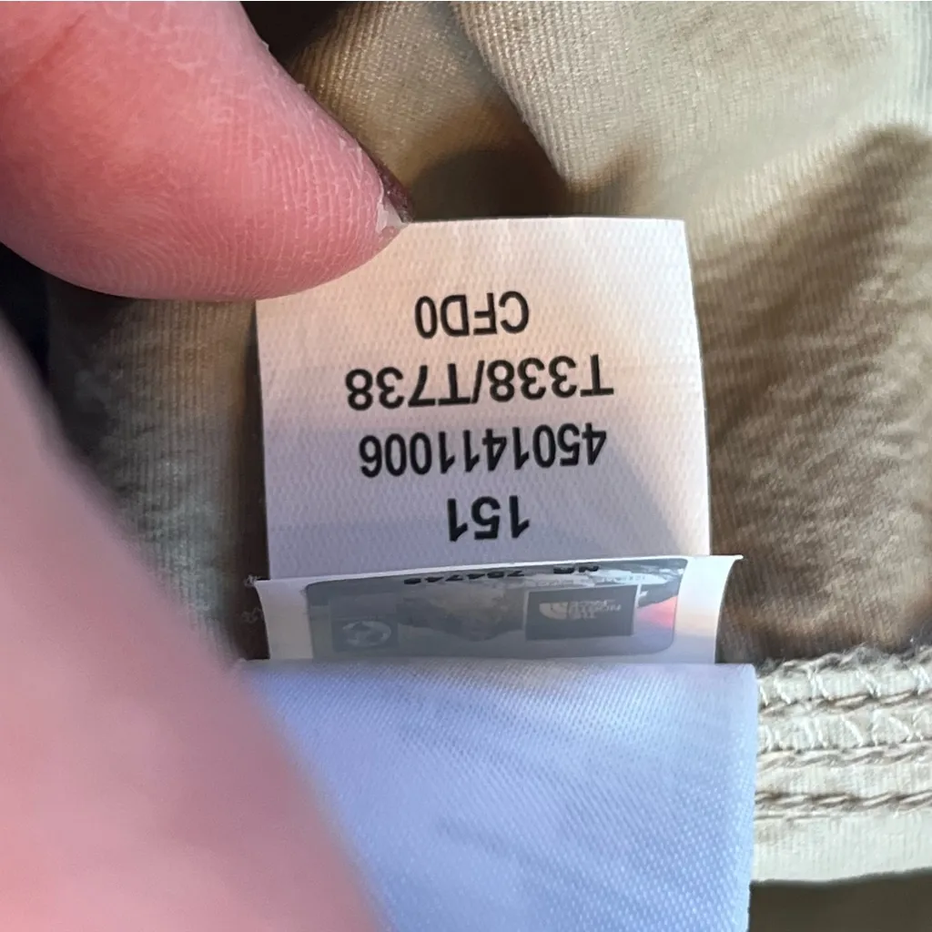 The‎ North Face Tan Khaki Nylon Convertible Pant Womens Size 12 Regular Outdoor - Image 5