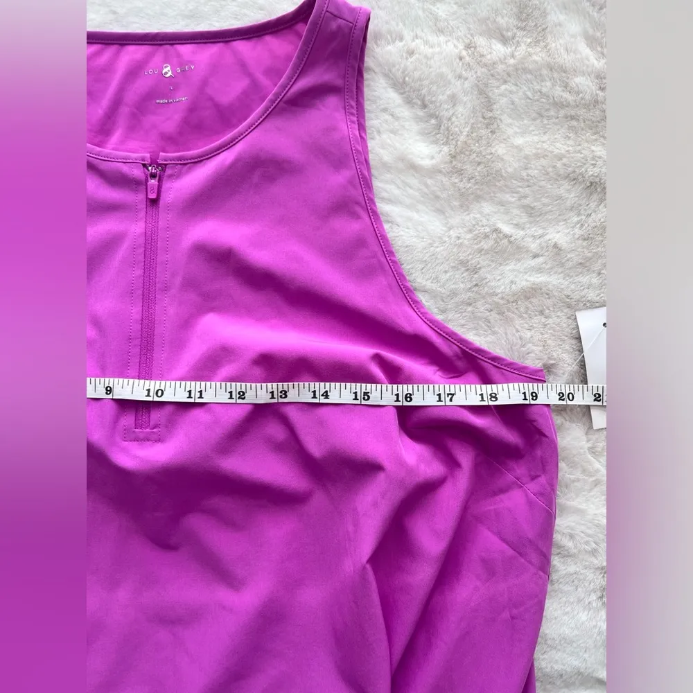 NWT: Lou & Grey Wanderweave Zip Dress Size Large - Image 5