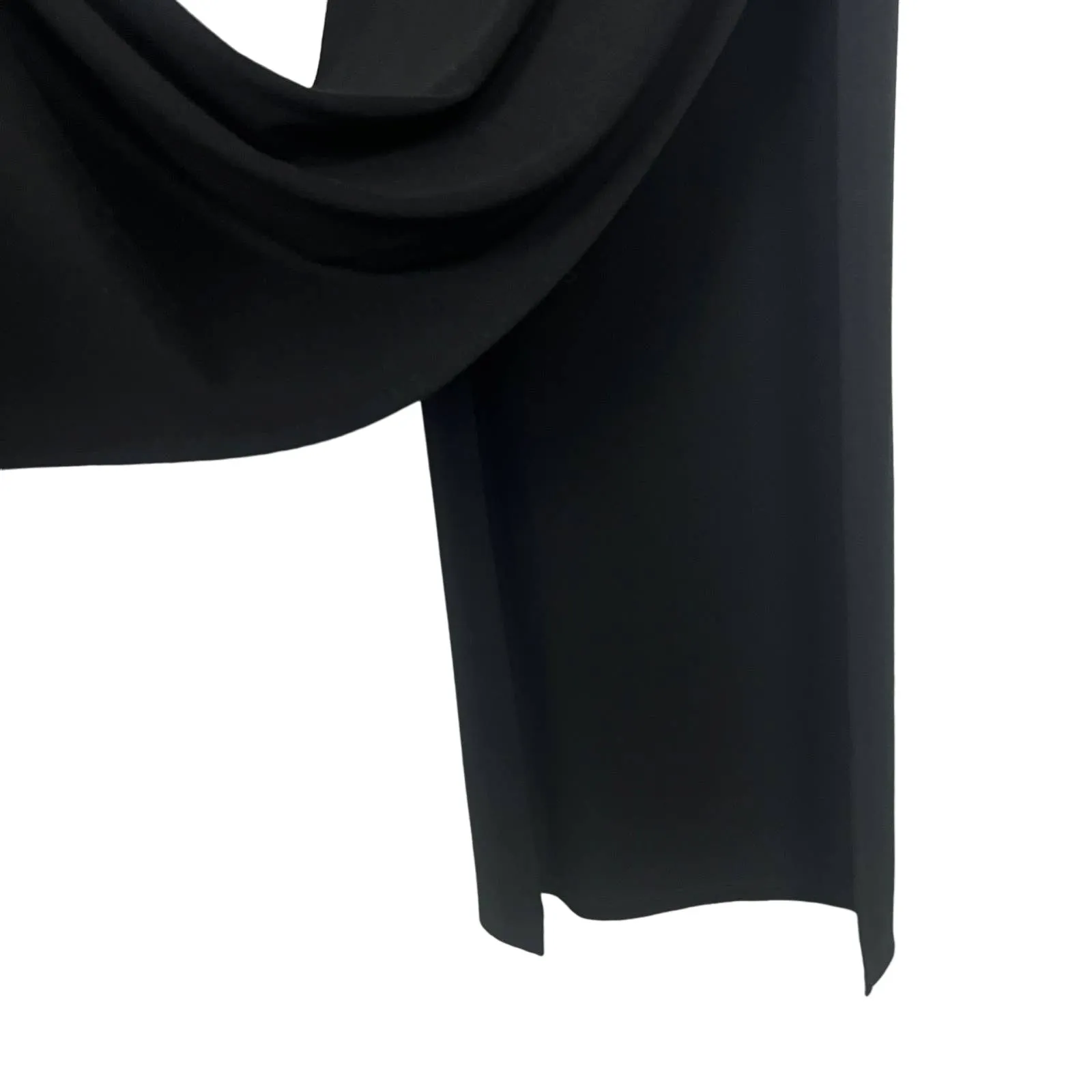 NA-KD Women's Long Sleeve Side Slit Black Maxi Dress Size Large - Image 7