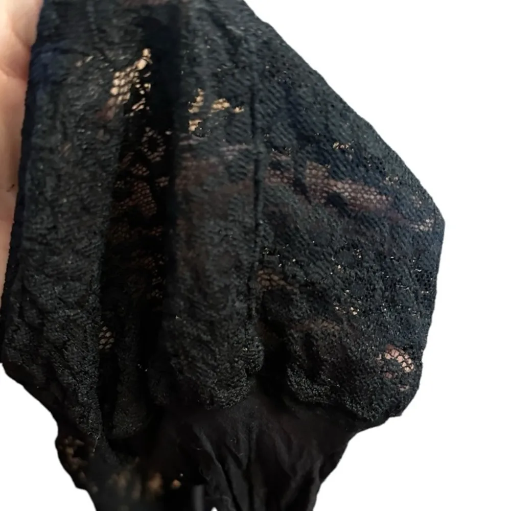 Vintage Sheer Black Hose‎ Size undefined - Image 4