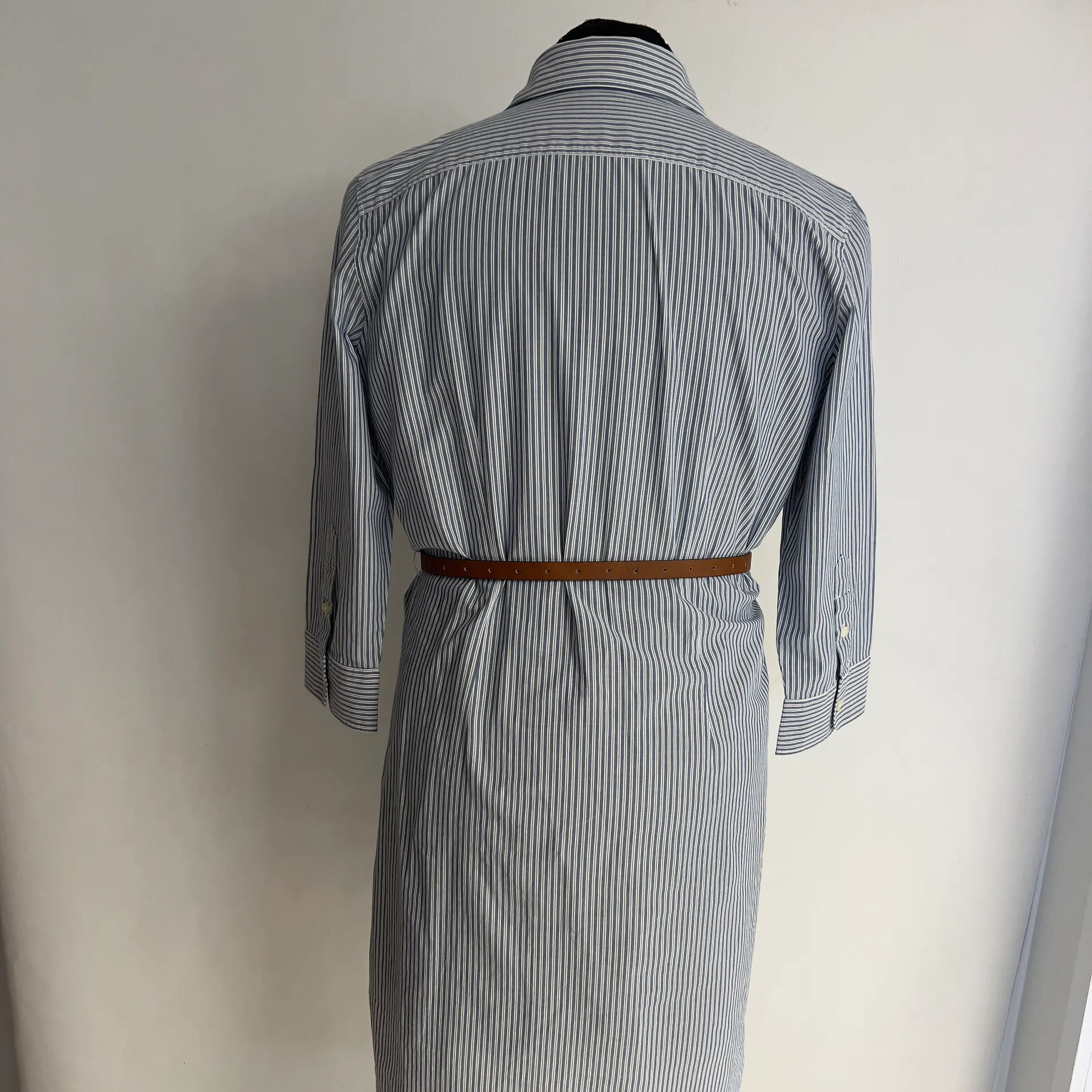 RL Striped Shirt Dress - Image 4