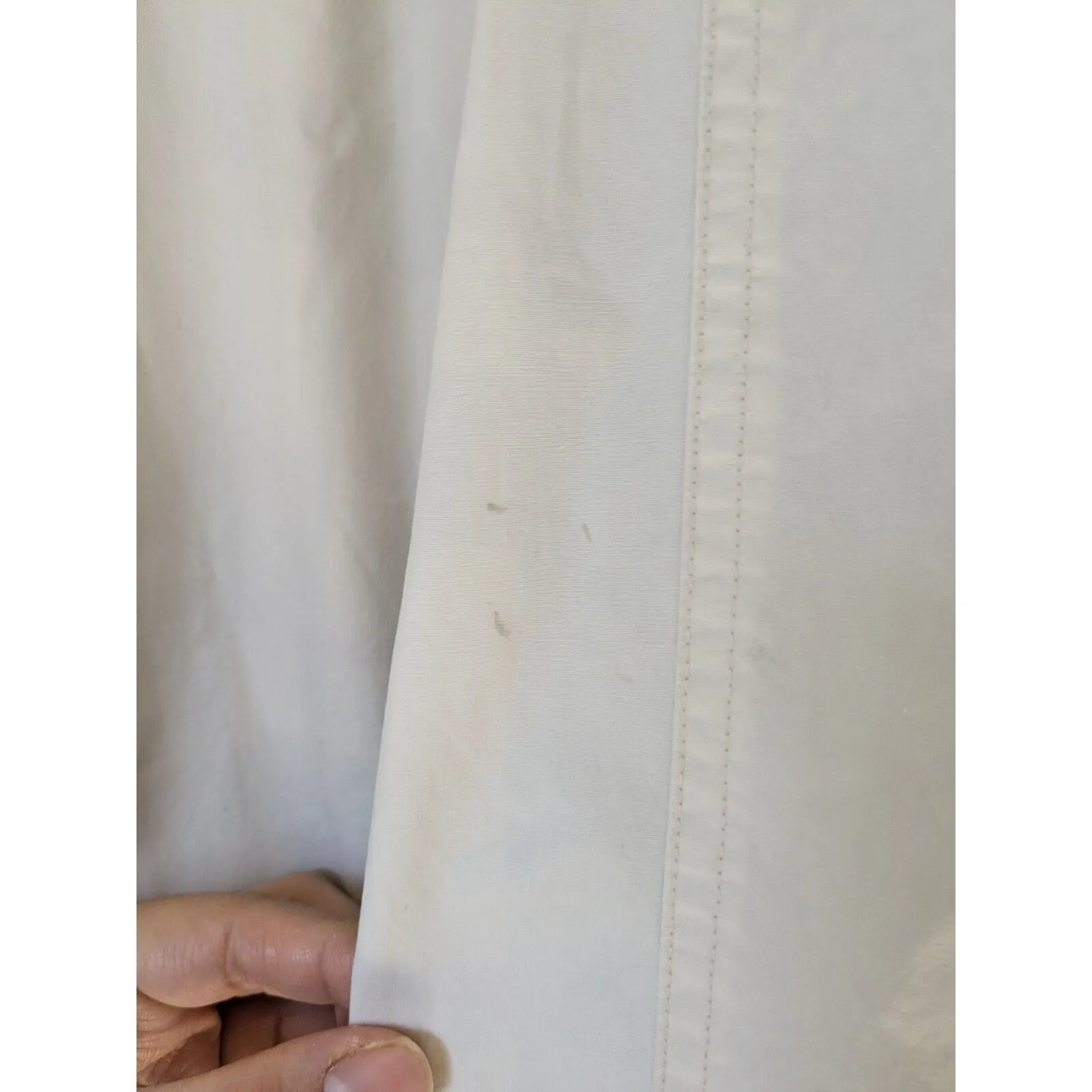 Pendleton Women's Reversible Rain Coat Plaid And Solid Rare Beige/Black Sz L - Image 9