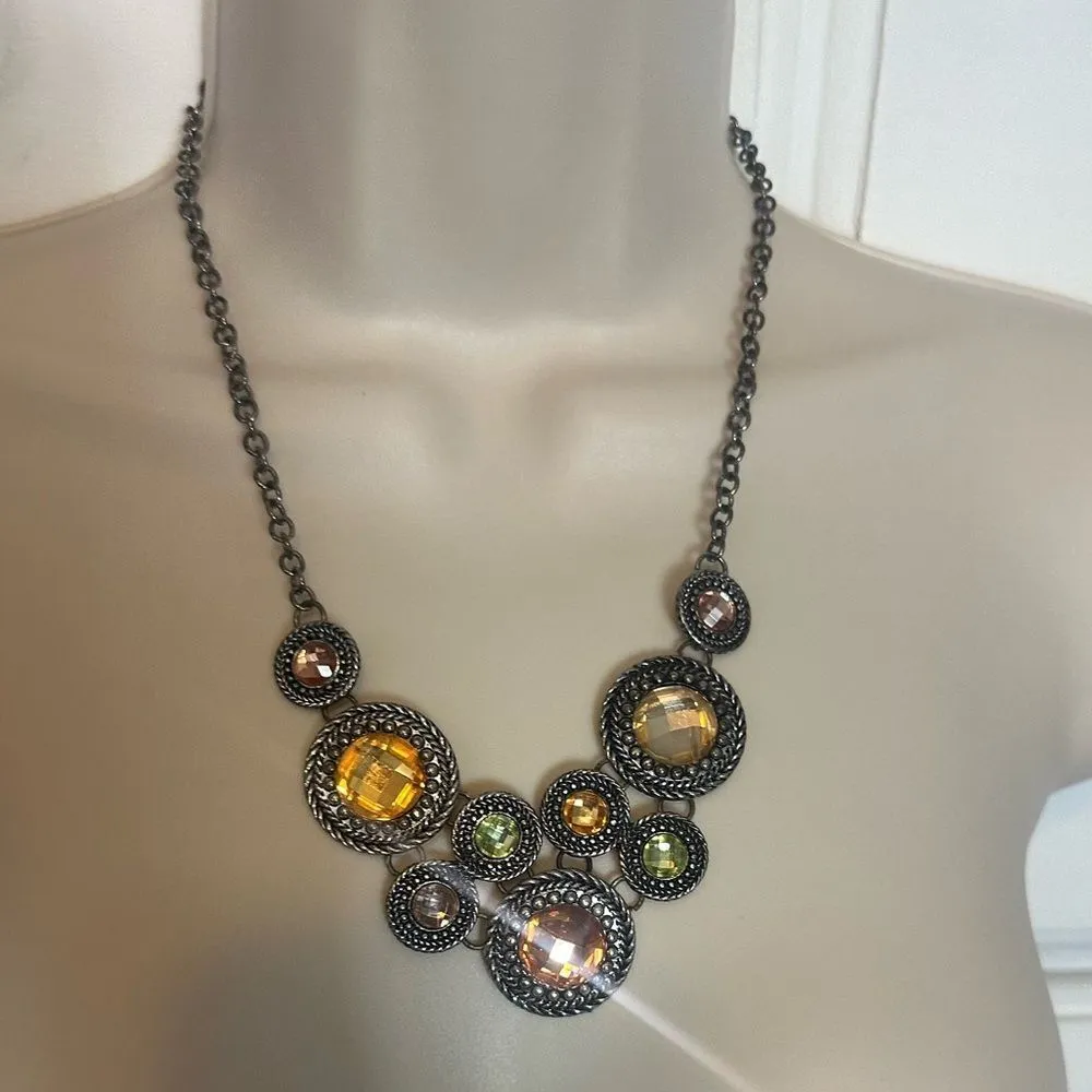 Jewel‎ Tone Necklace - Image 2
