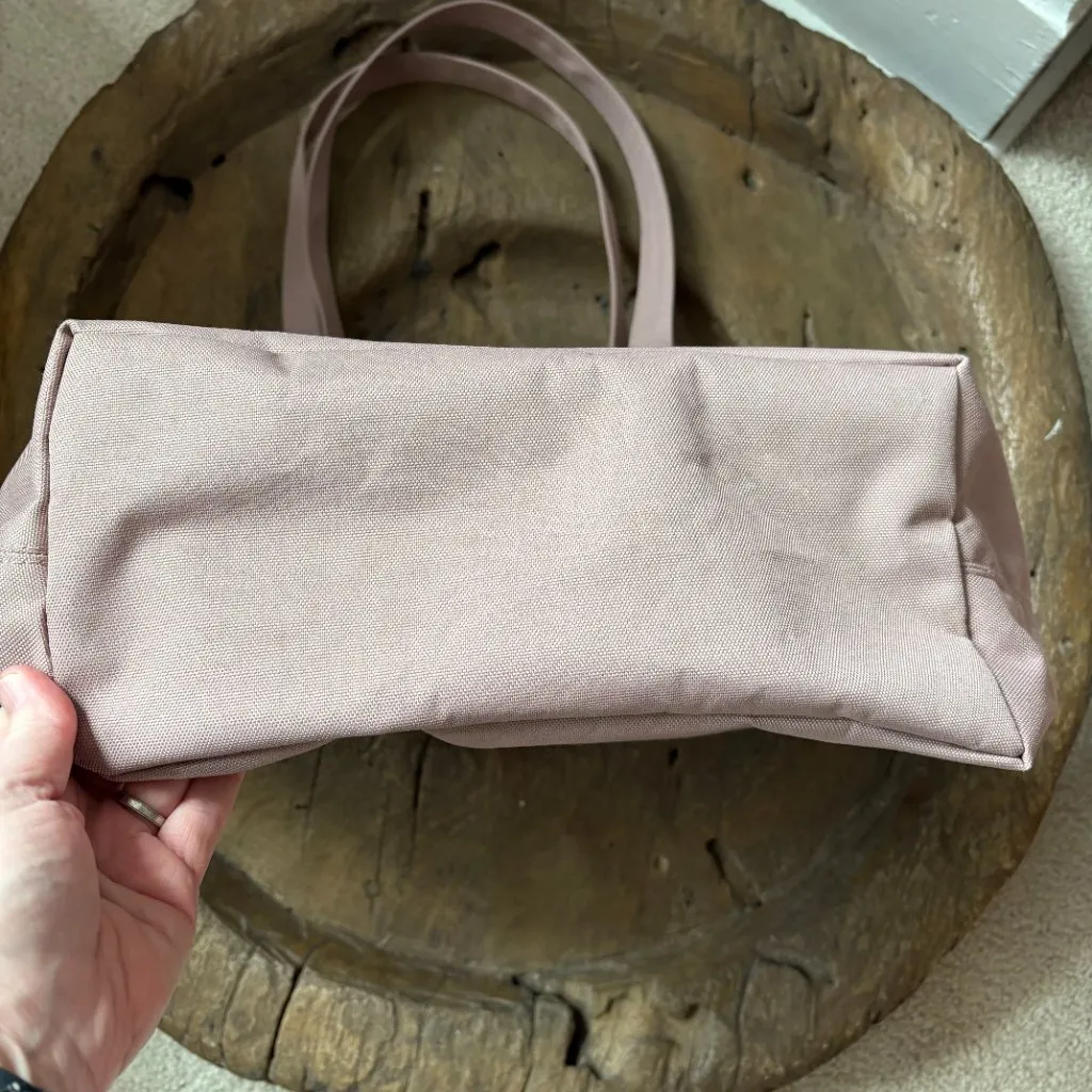 Herschel Supply mica dusty rose taupe large zippered tote bag - Image 2