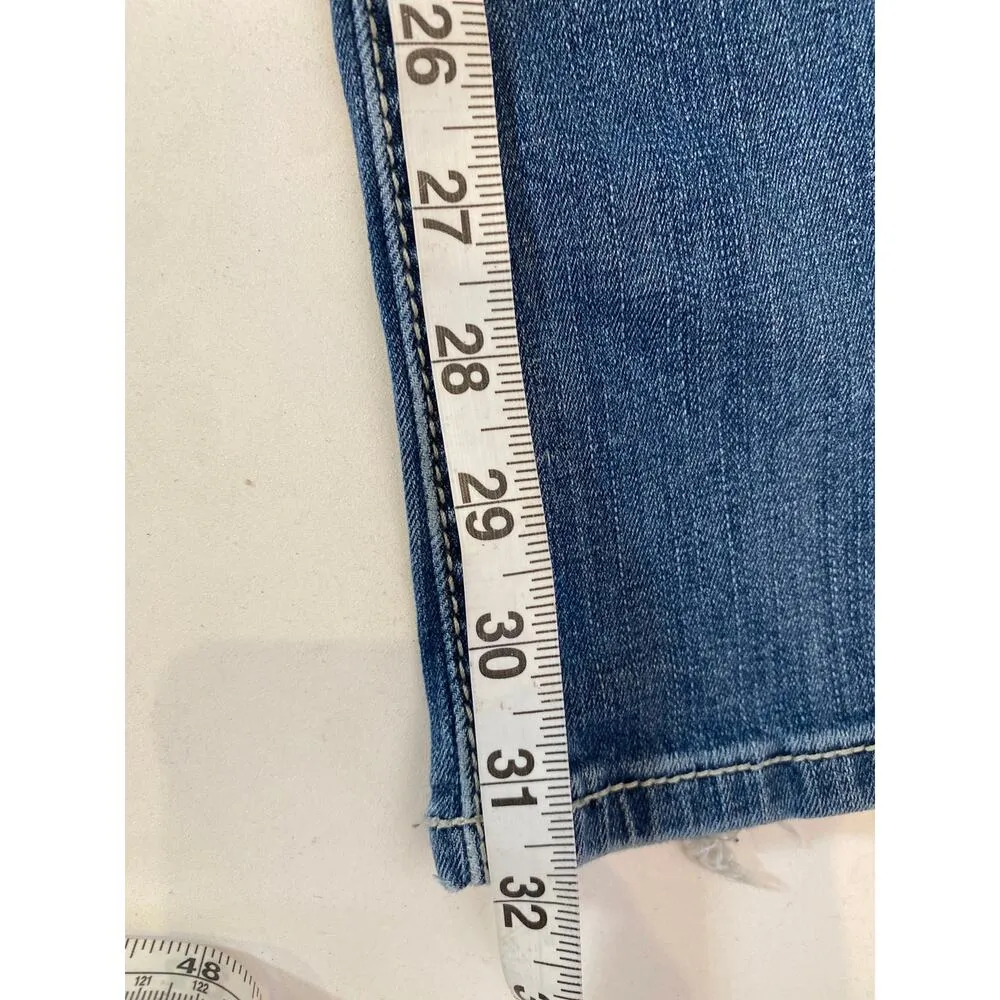 Ariat Real Denim Jeans Natalia Bootcut Low Rise Sz 27R Distressed Western Casual - Image 16