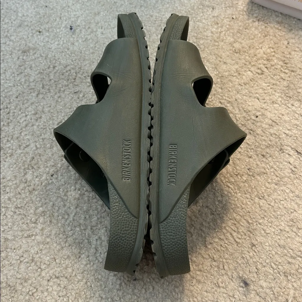 Birkenstock Green  Arizona Eva Double Strap Sandals - Image 3