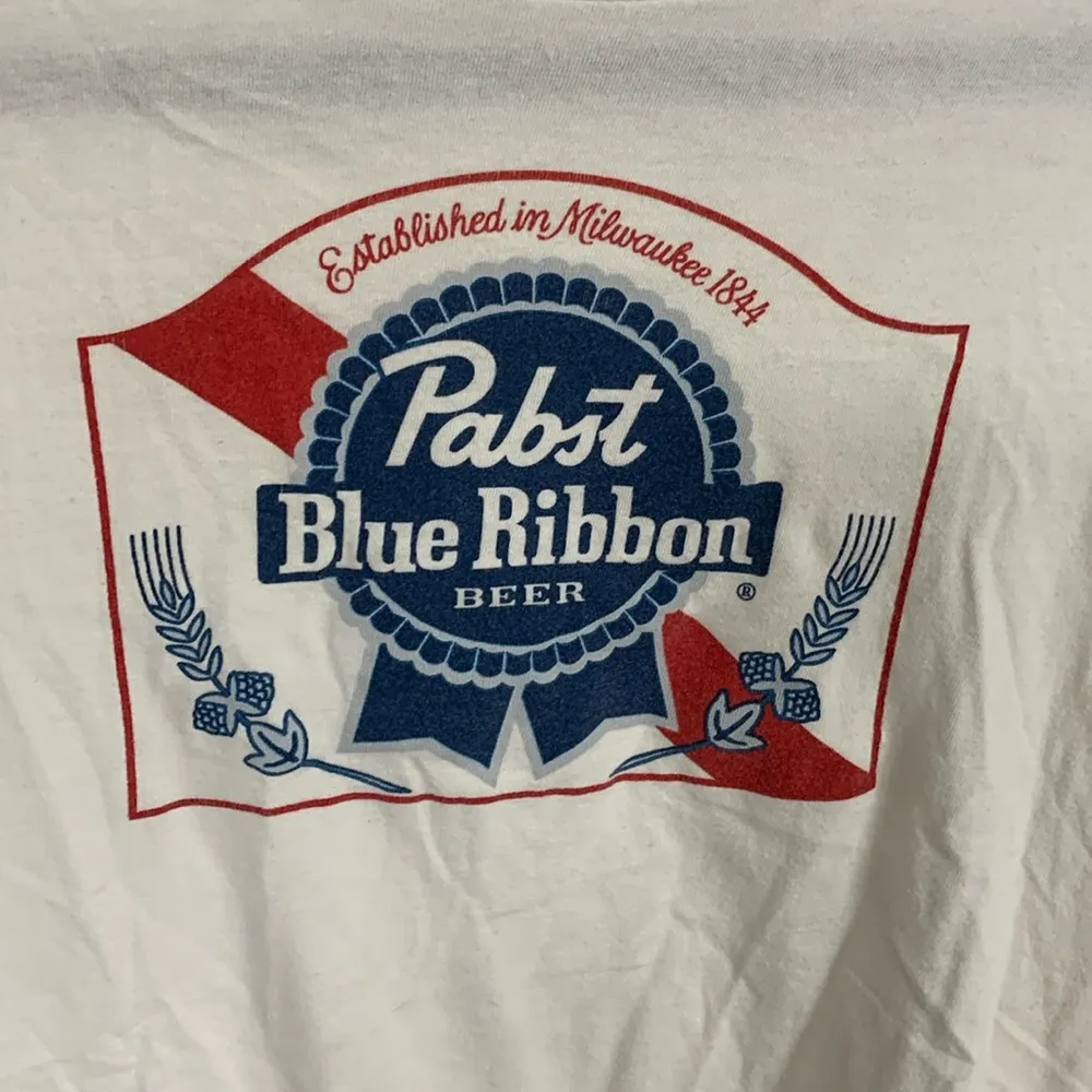 Vintage Alstyle Pabst Blue Ribbon Beer T - Image 2