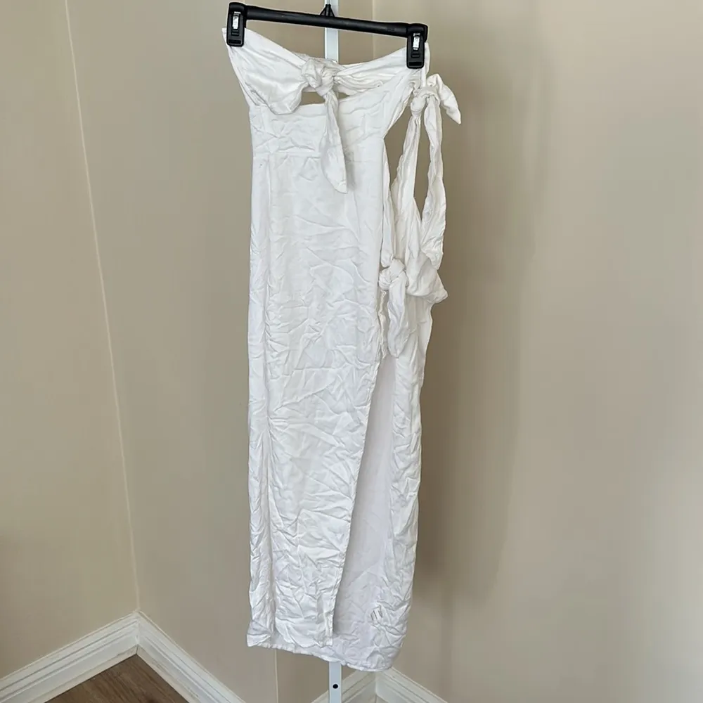 NWT Lovers + Friends Forget Me Knot Midi Tie Dress XS - Image 6