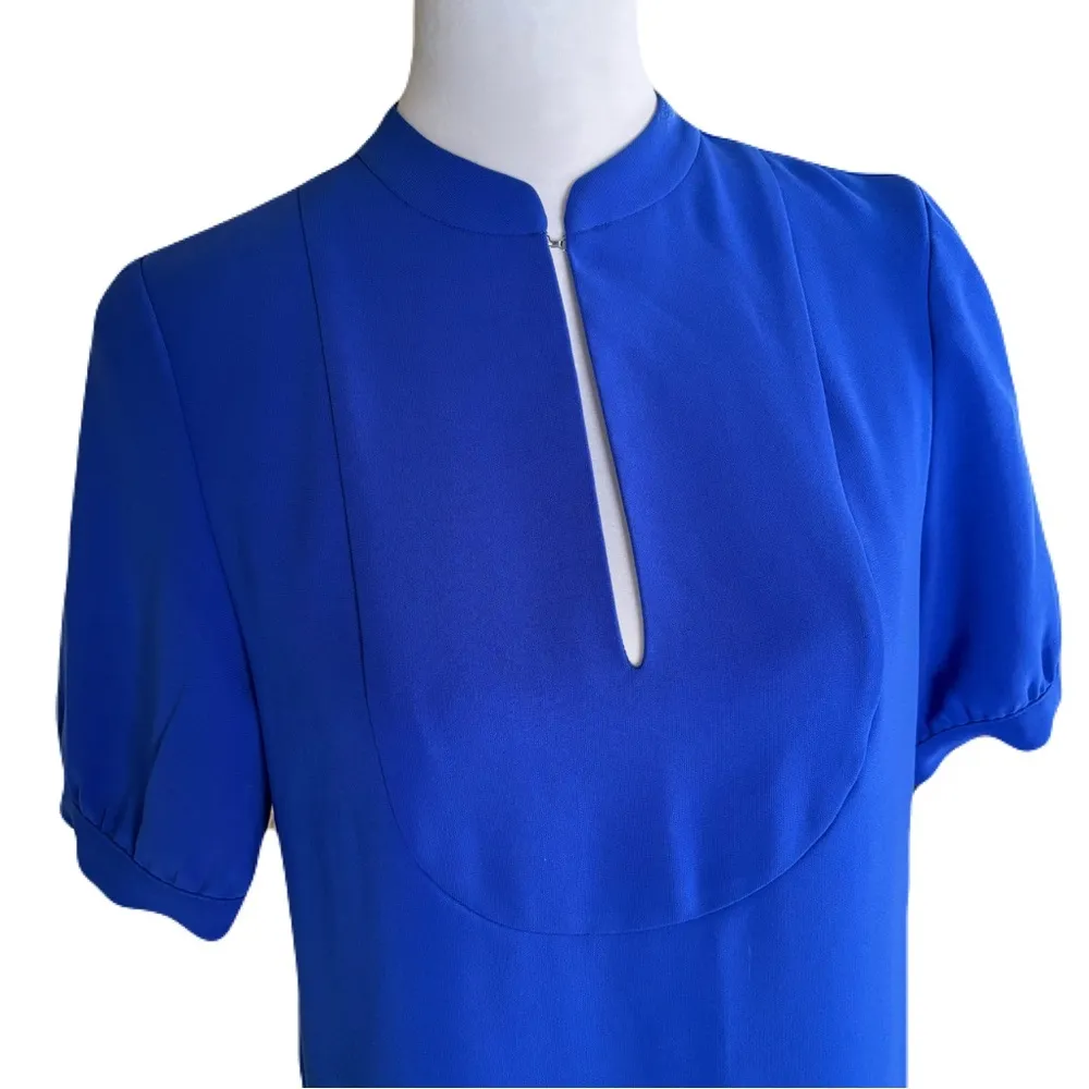 J. Crew Cobalt Blue Shift Dress  | EUC | Spring 2014 Collection | Size 0 - Image 2