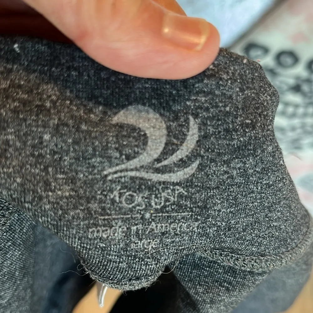 Gray Form Fitting Compression Athletic Shorts Size undefined - Image 5