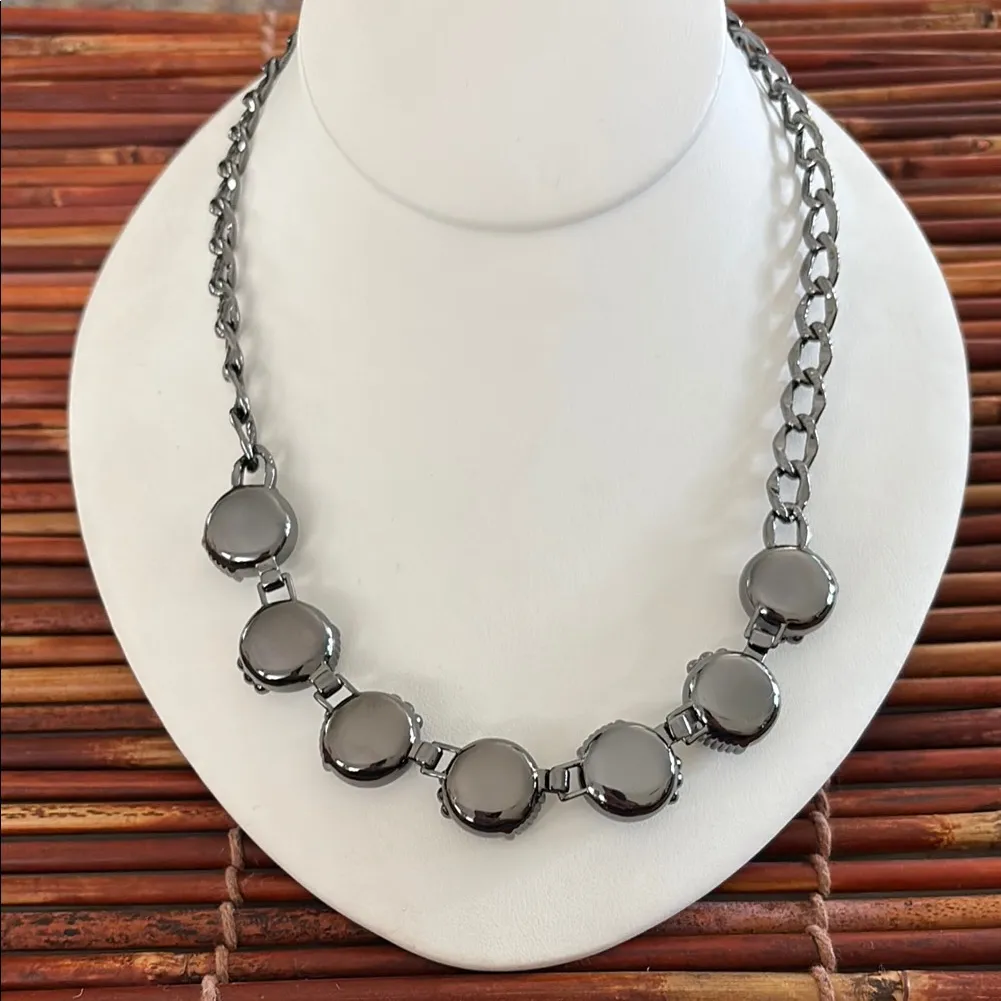 Silpada Silver Necklace Swarovski Crystal Accents KR Collection - Image 3