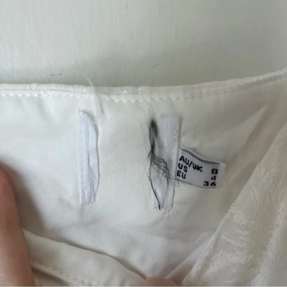 Huxley White Anglaise Floral Eyelet Crop Top 4 - Image 7