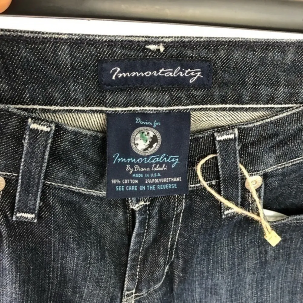 Denim For Immortality By Diana Tabechi Blue Jeans Size 27 - Image 3