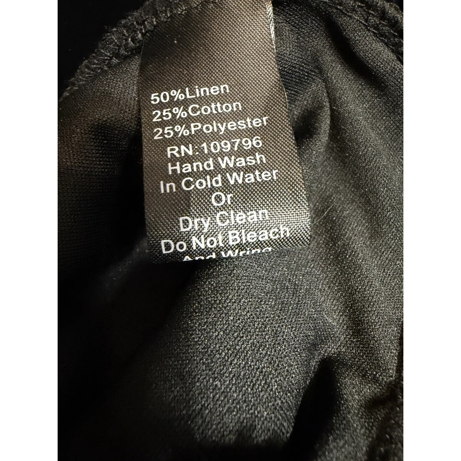 Pretty Angel Black Floral Lace Sleeveless Blouse with Chiffon Hem - Image 5