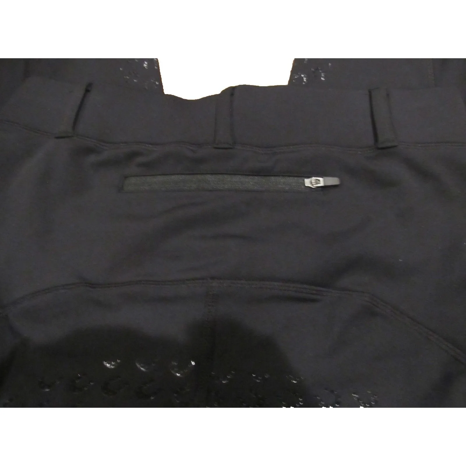 FitsT4 Sports Women's Full Seat Riding Tights Active Silicon Grip Horse Riding S Black Size undefined - Image 7