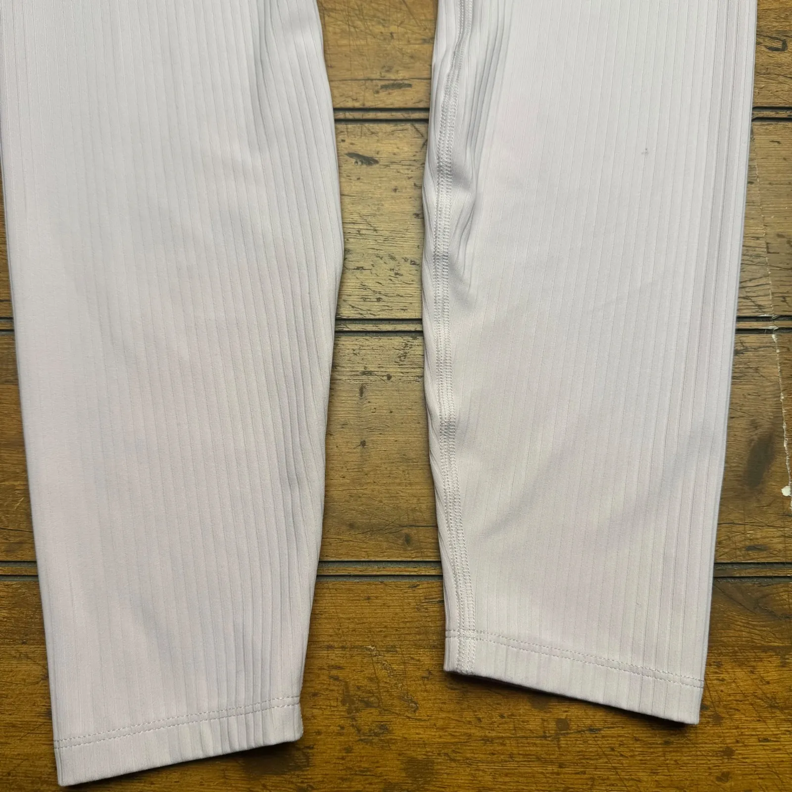 All In Motion Ribbed High Waisted Leggings Light pink Athletic Workout Size L - Image 2