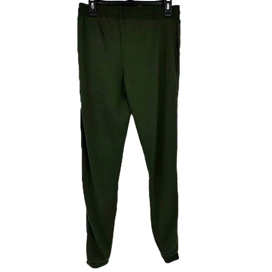 VIP Hunter Green Elastic Waist Drawstring Sweatpants Small - Image 2