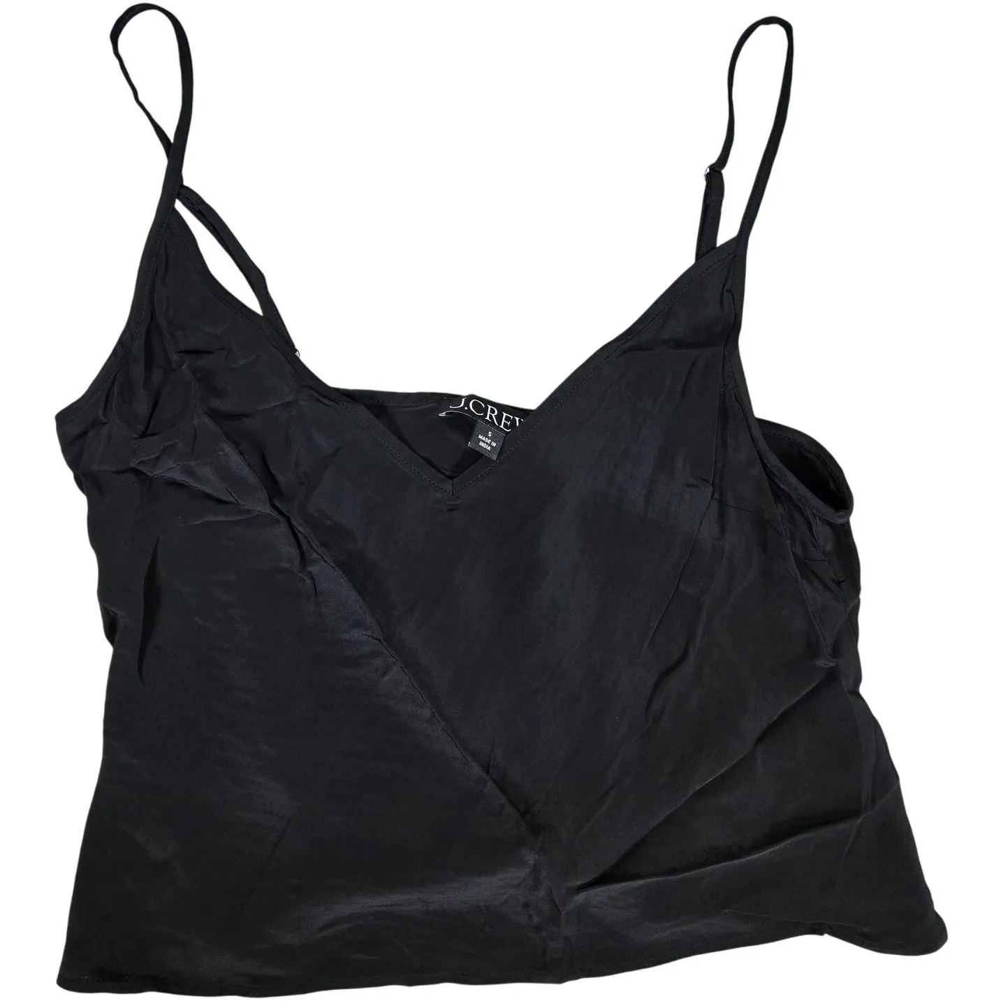 J. Crew Sequin mockneck‎ long sleeve top Black S NWT - Image 3