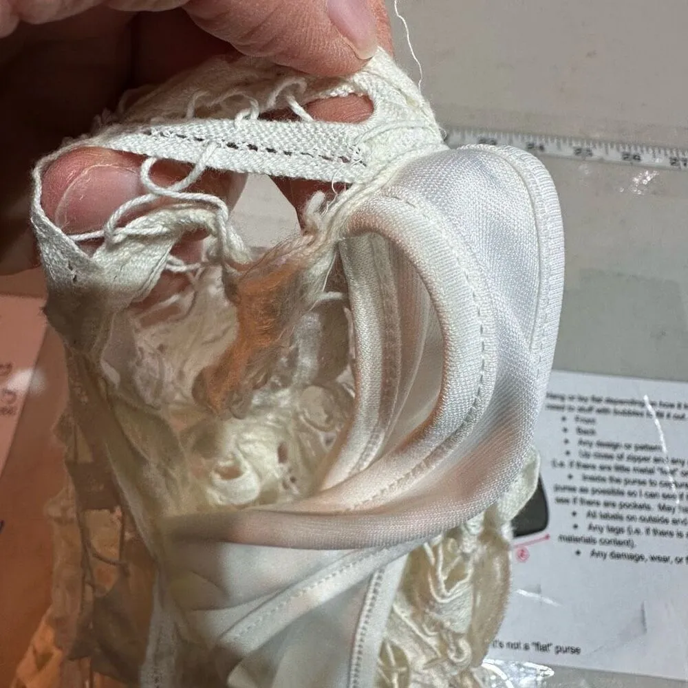 J. Mclaughlin Women's Clarice Lace Cotton Crochet Scallop Blouse White Size XS‎ - Image 10