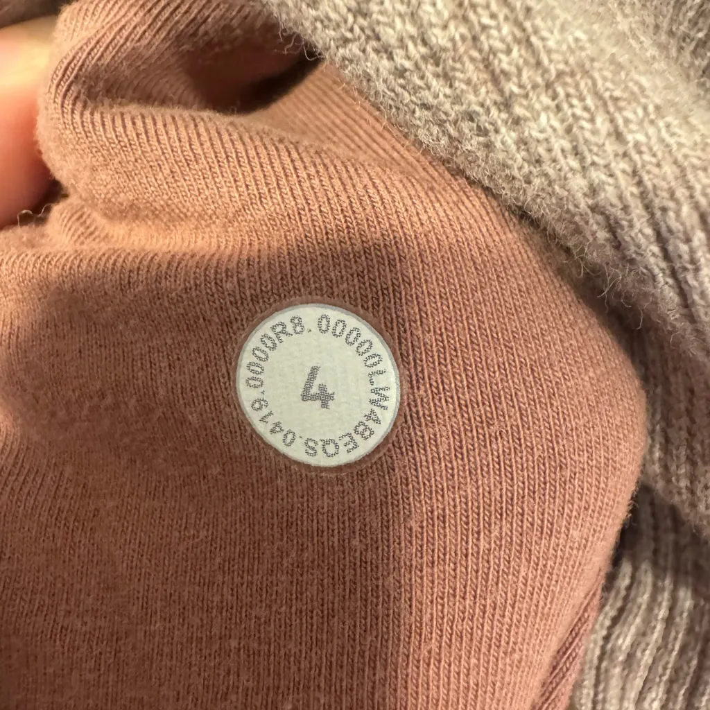 Lululemon Tan Pink  Scuba Zip-Up Jacket - Image 2