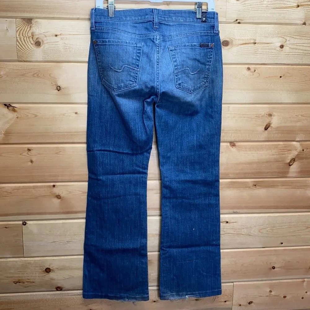 7 For All Mankind Bootcut Jeans 28 - Image 7