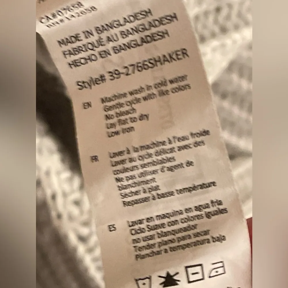 Streetwear Society Knit Open Front Cardigan With Pockets Gray Women’s Size S - Image 6