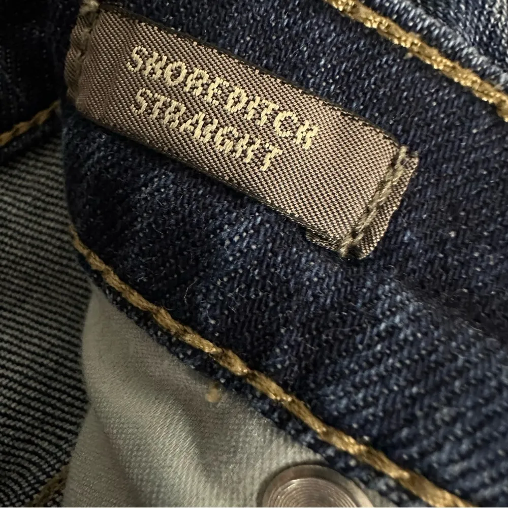 Point Sur J Crew High Waist Shoreditch Straight Cropped Blue Jeans Womens 27 - Image 10