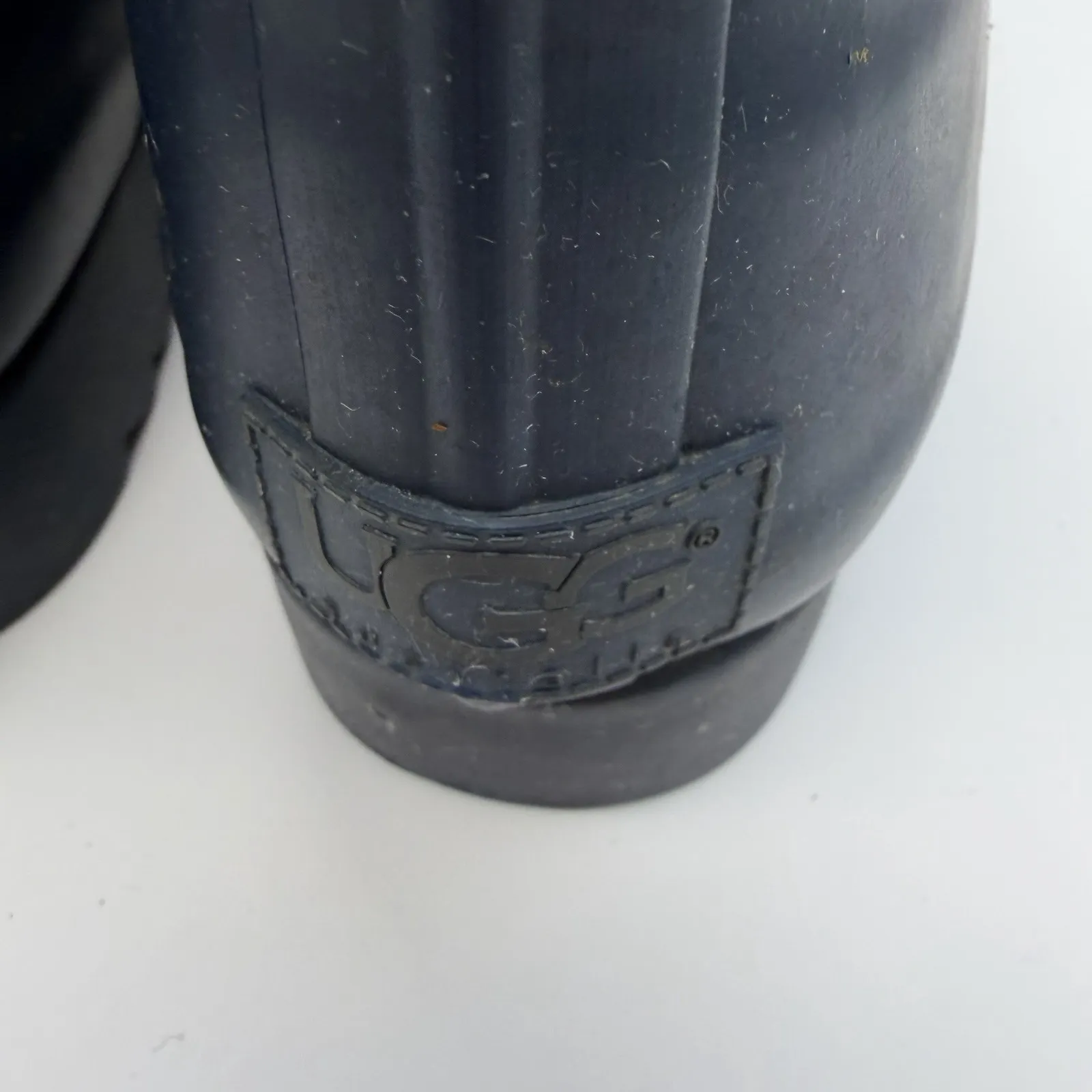 UGG AUSTRALIA 3460 Women's US 8 Sabene Blue Rubber Boots - Image 9