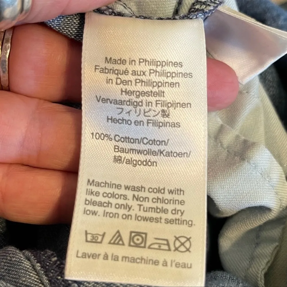 J. Crew Point Sur Chambray Jumpsuit Size 4T - Image 6