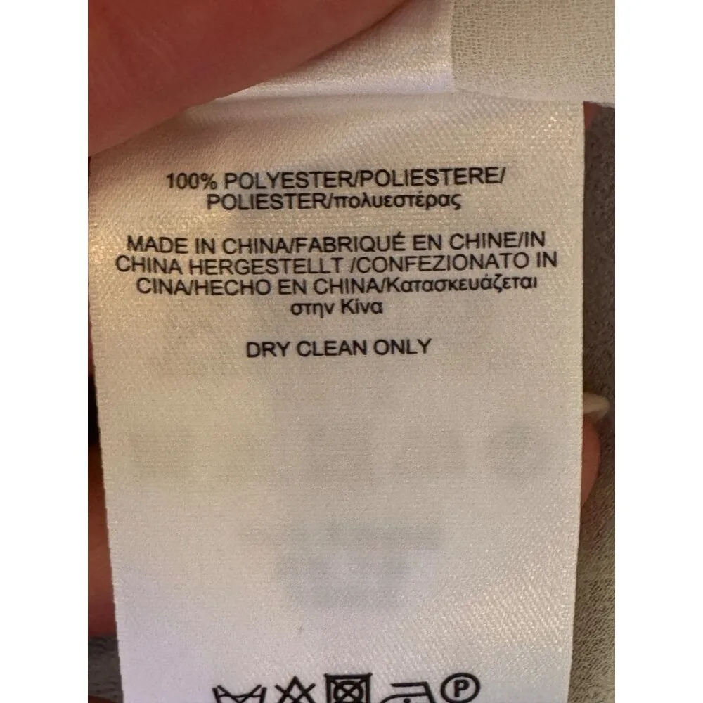 Brooks Brothers Red Fleece Dress Women 12 Multicolor Floral Fit‎ And Flare Boho - Image 11